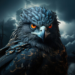 Fototapeta premium eagle in the sky