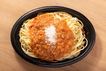 ミートソーススパゲッティ