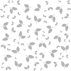 Leaves Silhouette Pattern