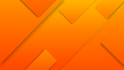 abstract background with triangles, orange gradient background