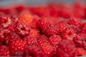 Wild Raspberries foraged in Scandinavia  