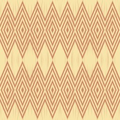 Ikat tribal Indian seamless pattern ethnic aztec fabric carpet mandala ornament native boho motif tribal textile geometric african american oriental traditional vector illustrations embroidery styles.