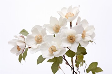 Obraz premium white cherry blossom