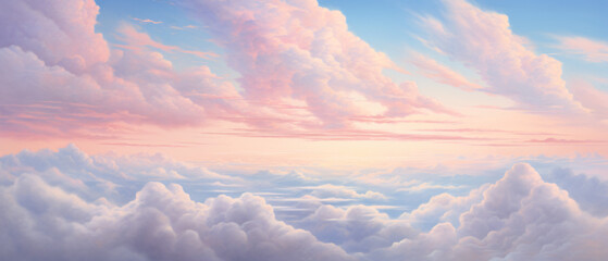 Beautiful Pastel Cloudscape
