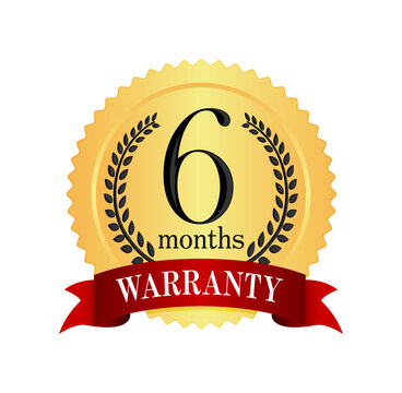 Premium Vector | Green eco warranty 6 months