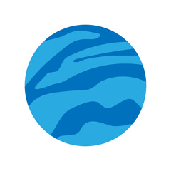 Planet icon vector. astronomy illustration sign. space symbol. science logo.