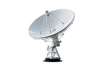 satellite dish on a white background