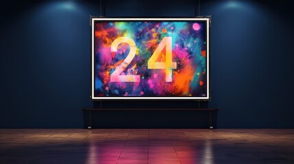 Number 24 for New Year