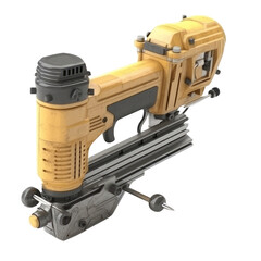 Fototapeta premium Nail gun PNG Cutout, Generative AI