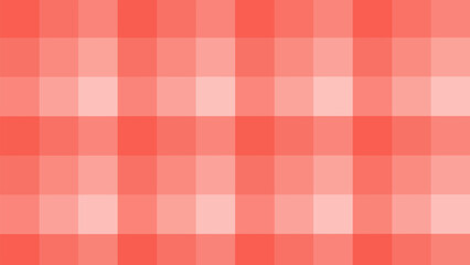 Red plaid fabric texture as a background	