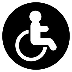 disabled glyph icon