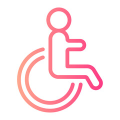 disabled gradient icon