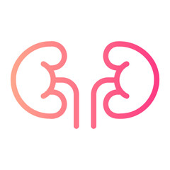 kidney gradient icon