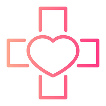 heart gradient icon