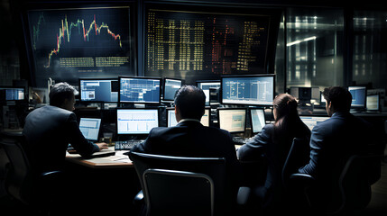 photo shows financial derivatives trading scene, PNG, 300 DPI