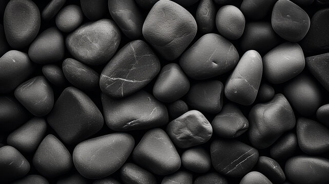 Stacked of a stone wall