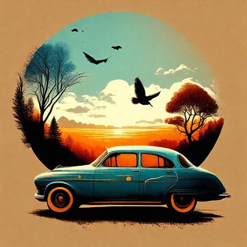 vintage car