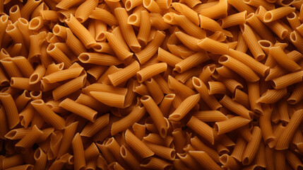 Closeup view of pasta.