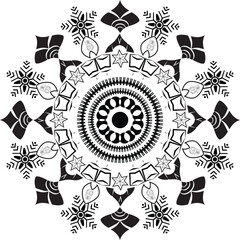 mandala art vector design