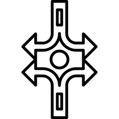 Crossroad Icon