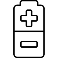 Obraz premium Battery Icon