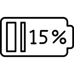 15 Percent Icon