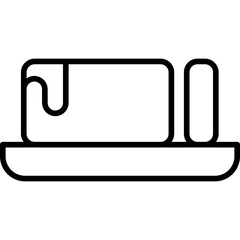 Fototapeta premium Butter Icon