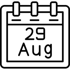 August 29 Icon