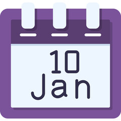 January 10 Icon