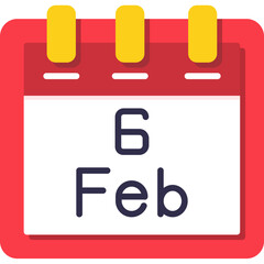 February 6 Icon