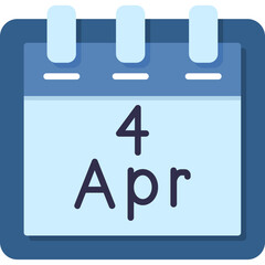 April 4 Icon