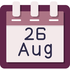 August 26 Icon