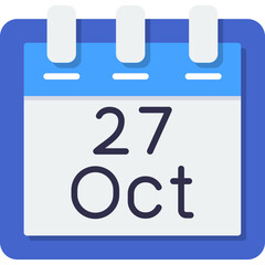 October 27 Icon