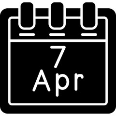 April 7 Icon