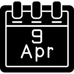 April 9 Icon