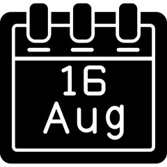August 16 Icon