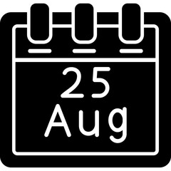 August 25 Icon