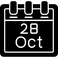 October 28 Icon