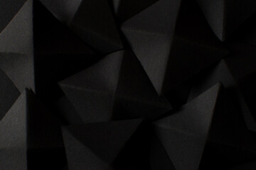 Abstract dark background with geometric shapes