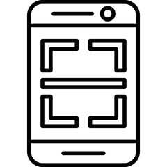 Fototapeta premium scanning Icon