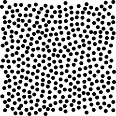 black and white dots background for flyers, websites, cards vector illustration	