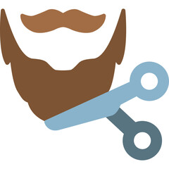 Beard Trimming Icon
