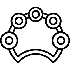 Tambourine Icon