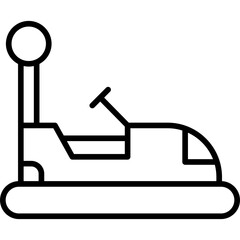 Bumper Car Icon