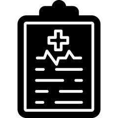 Obraz premium Medical Report Icon