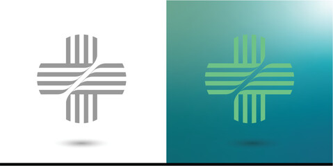 medical clinic logo, health care cross vector icon symbol, doctor's office logotype, pharmacy shop apothecary store emblem, suitable for pet animal vet veterinary care hospital