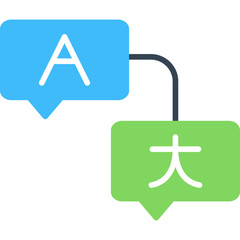 Fototapeta premium Translation Icon