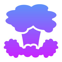 Nuclear Explosion Icon