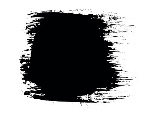 Vector paint brush spot Hand painted background Ink scribble dab clipart