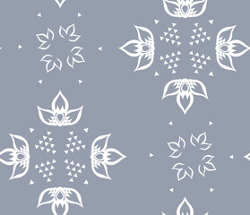 Stylish seamless digital graphic pattern for covers, wallpapers, prints, prints on a gray background.